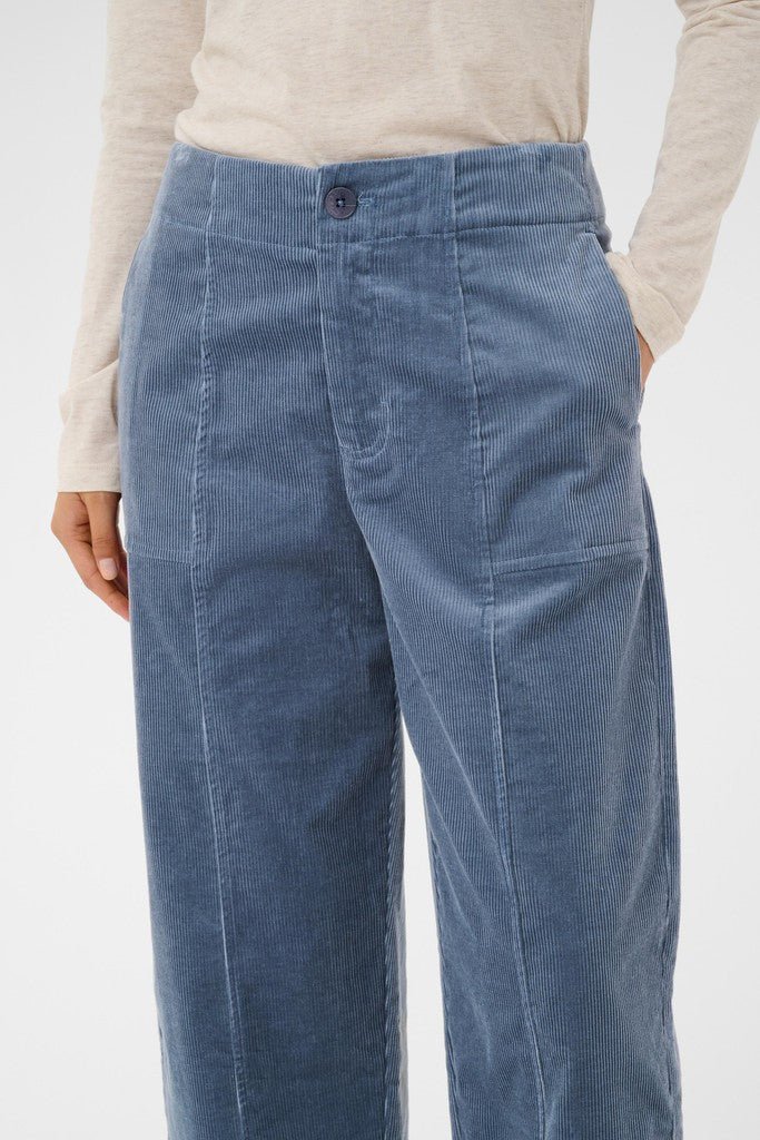 NettaPW Trousers - Flint Stone - RUTHERFORD & Co