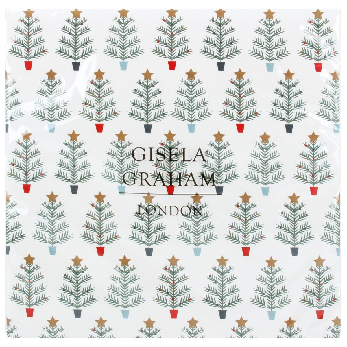 New England Tree Pack of 20 Paper Napkins (16cm) - RUTHERFORD & Co