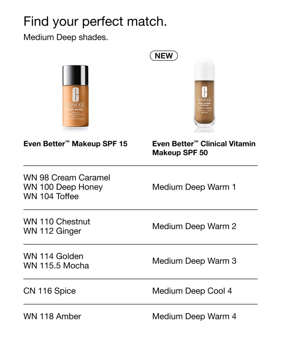 NEW Even Better Clinical Vitamin Makeup SPF 50 – Skin Tint Foundation - RUTHERFORD & Co