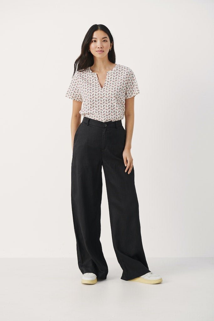 NinnesPW Pa Trousers - Black - RUTHERFORD & Co