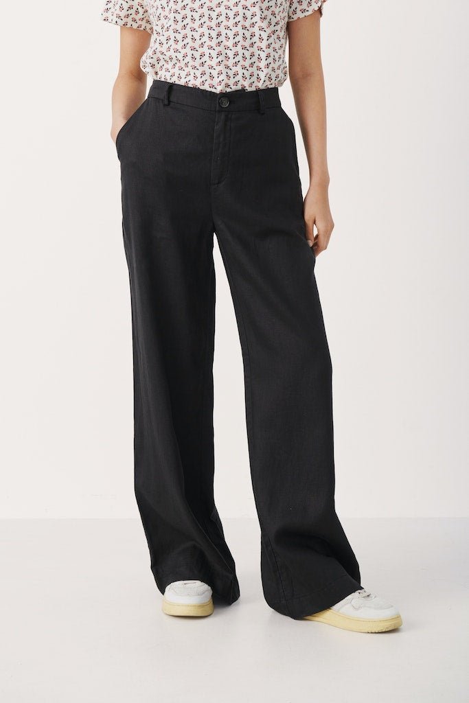 NinnesPW Pa Trousers - Black - RUTHERFORD & Co