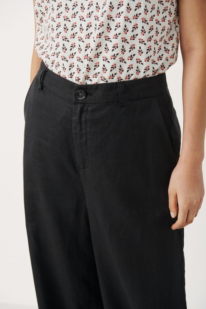 NinnesPW Pa Trousers - Black - RUTHERFORD & Co