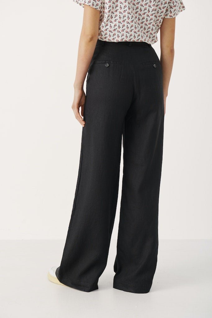 NinnesPW Pa Trousers - Black - RUTHERFORD & Co