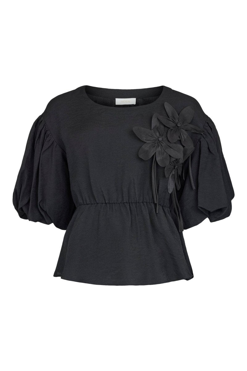 Noen Blouse - Black - RUTHERFORD & Co