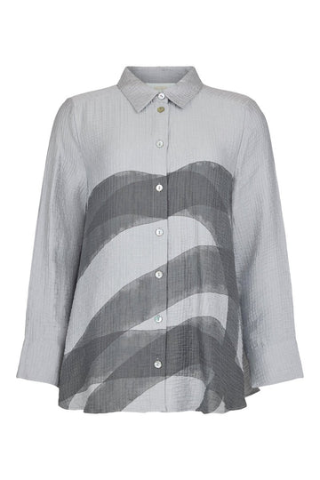Noen Shirt - Light Grey - RUTHERFORD & Co