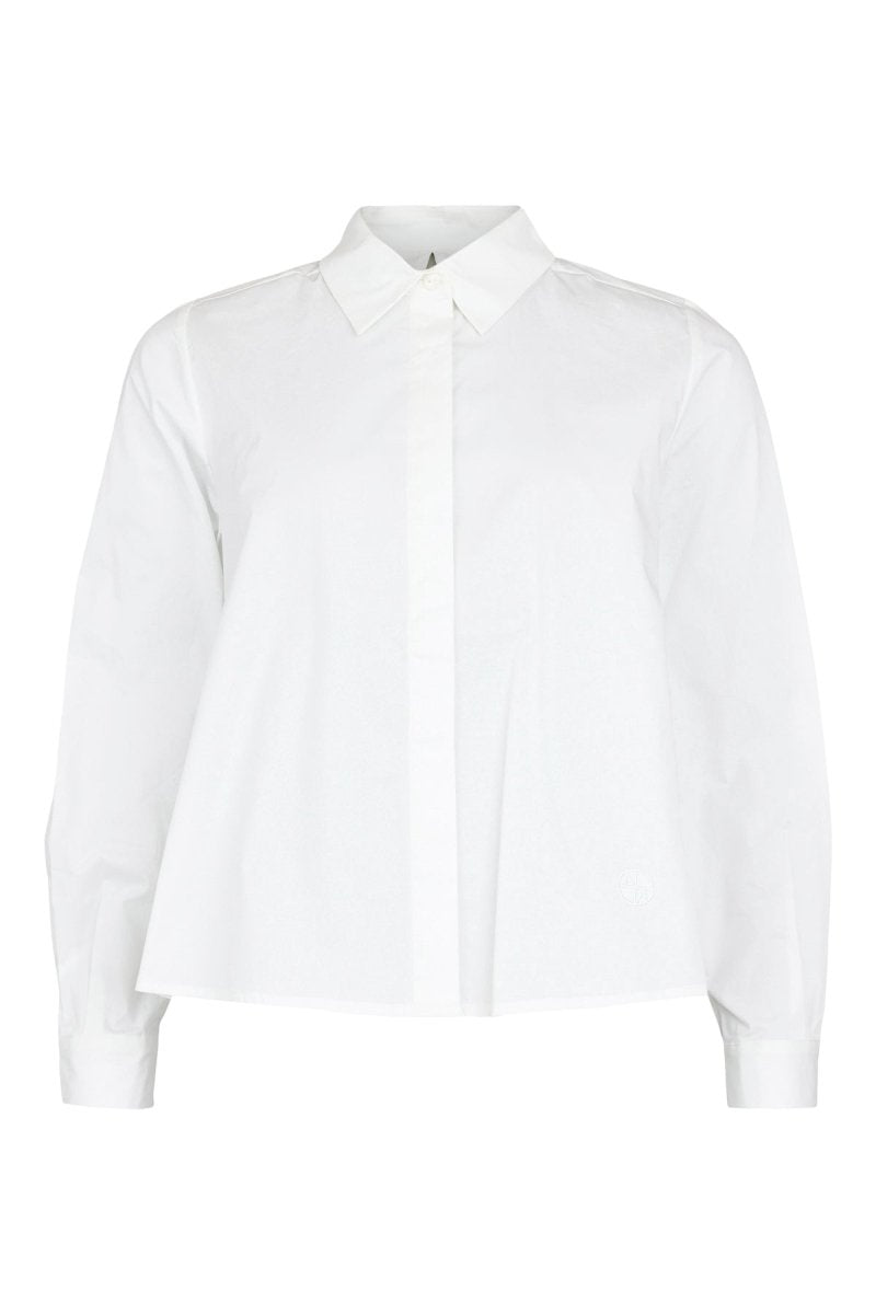 Noen Shirt - White - RUTHERFORD & Co
