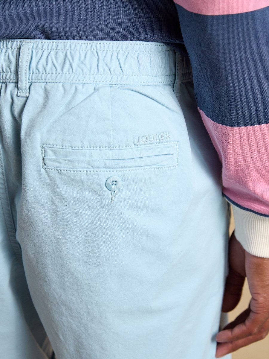 Norfolk Blue Relaxed Fit Chino Shorts - RUTHERFORD & Co