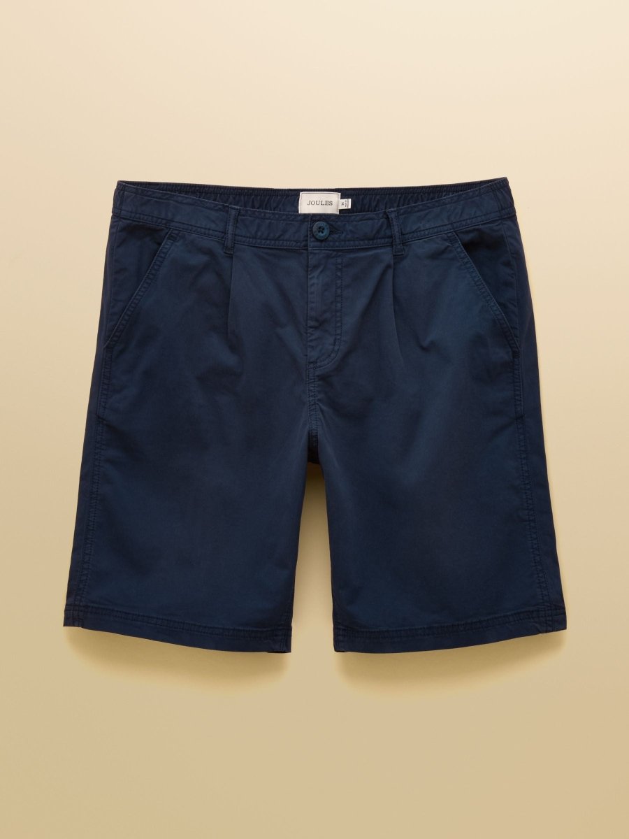 Norfolk Navy Relaxed Fit Chino Shorts - RUTHERFORD & Co