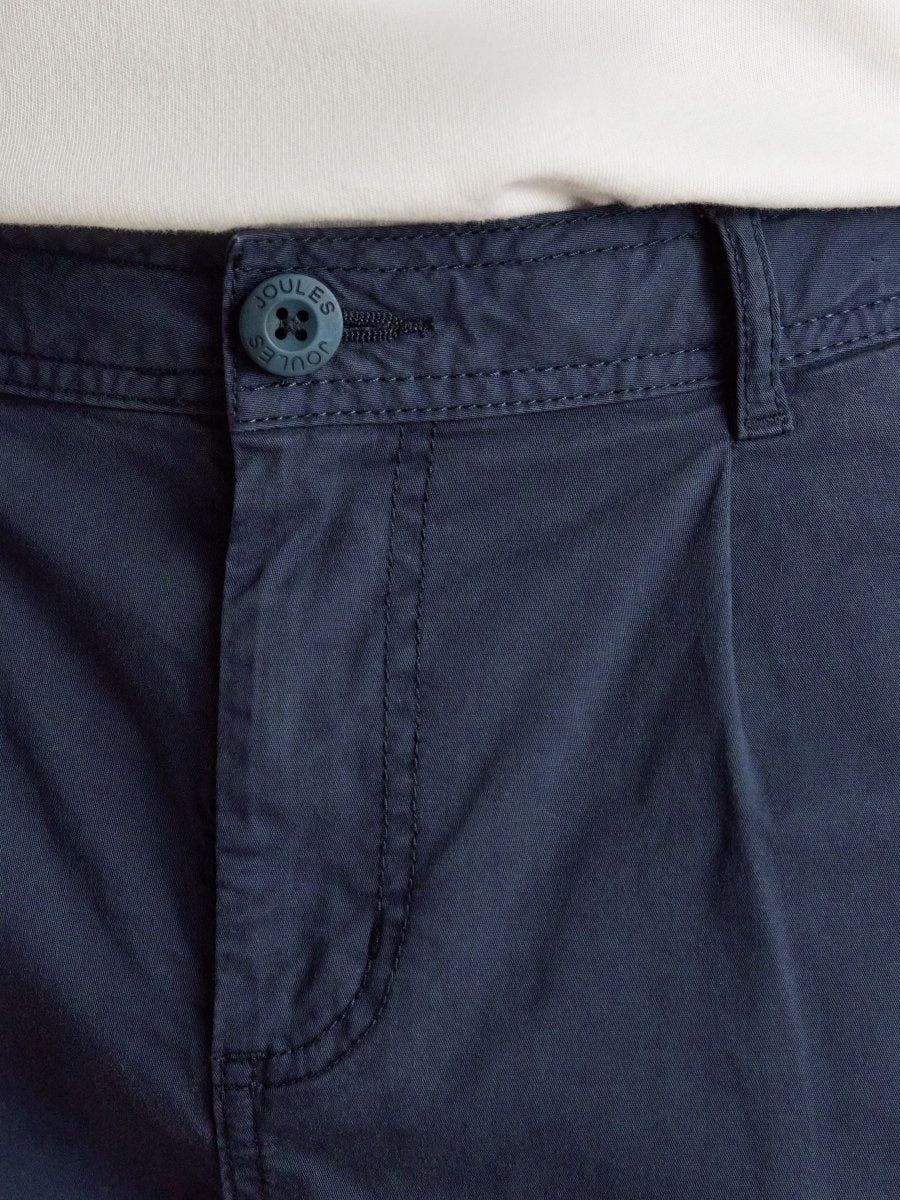 Norfolk Navy Relaxed Fit Chino Shorts - RUTHERFORD & Co