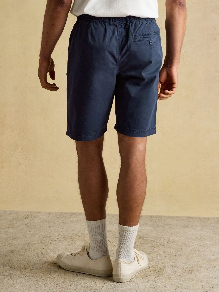 Norfolk Navy Relaxed Fit Chino Shorts - RUTHERFORD & Co