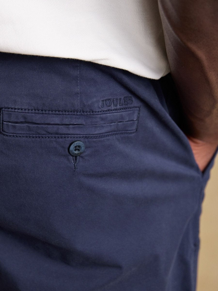 Norfolk Navy Relaxed Fit Chino Trousers - RUTHERFORD & Co