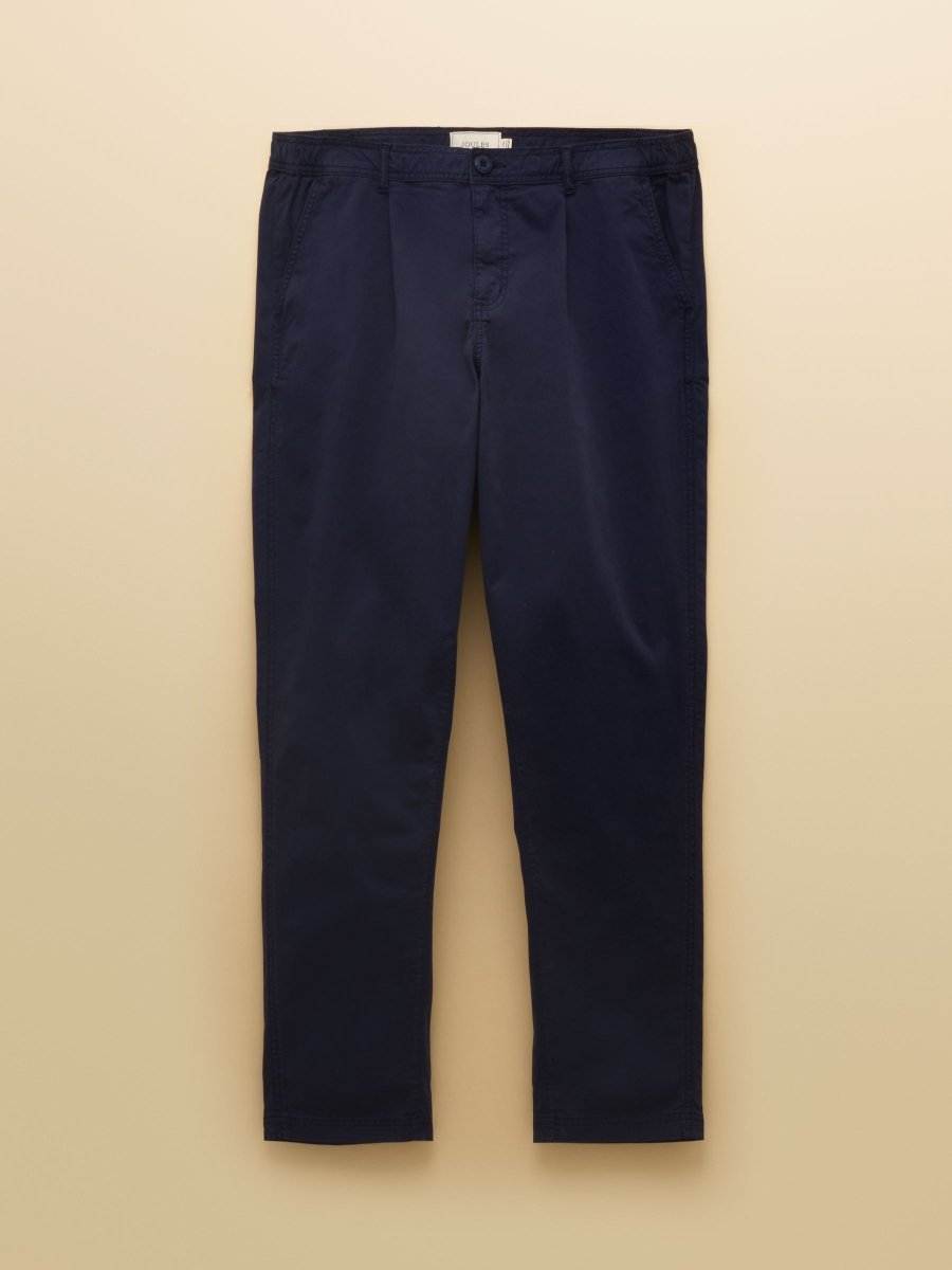 Norfolk Navy Relaxed Fit Chino Trousers - RUTHERFORD & Co