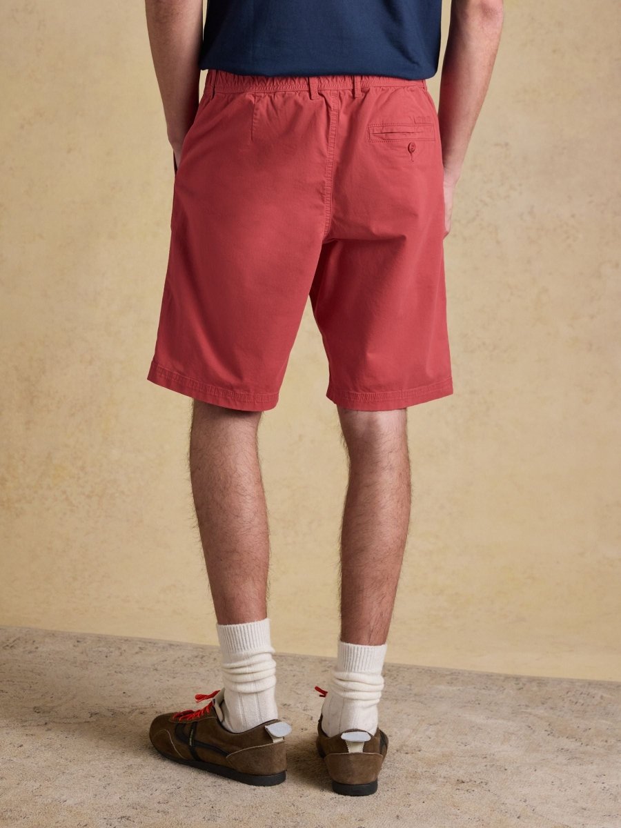Norfolk Rose Pink Relaxed Fit Chino Shorts - RUTHERFORD & Co