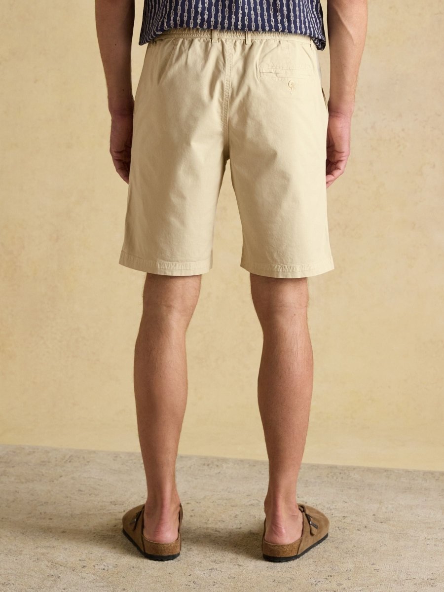 Norfolk Sand Relaxed Fit Chino Shorts - RUTHERFORD & Co