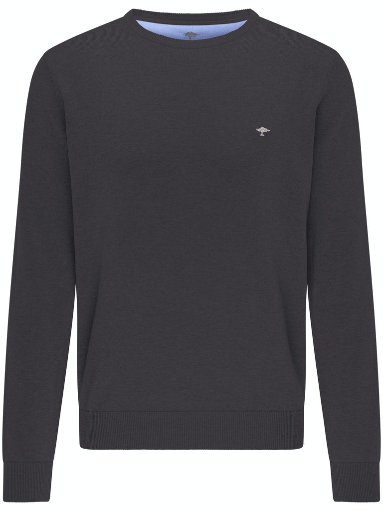 O-Neck - Charcoal - RUTHERFORD & Co