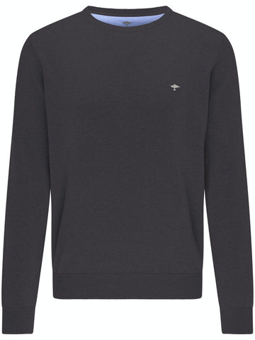 O-Neck - Charcoal - RUTHERFORD & Co