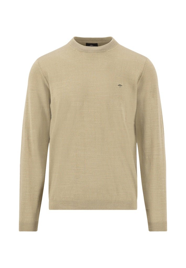 O - Neck, Slub Pistachio - RUTHERFORD & Co