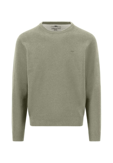 O-Neck, Superfine - Clay - RUTHERFORD & Co