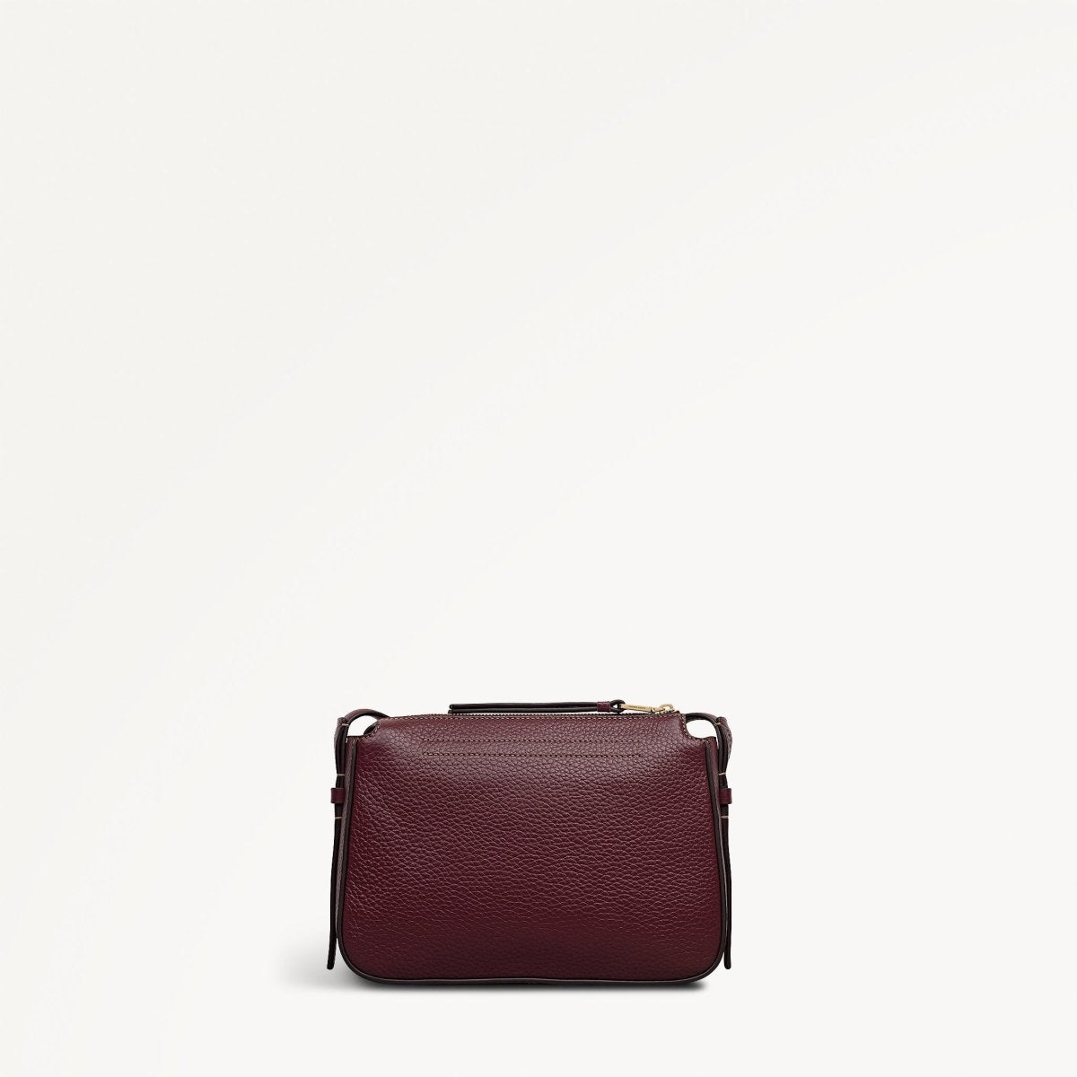 Oak Street Small Ziptop Cross Body Dark Cherry - RUTHERFORD & Co
