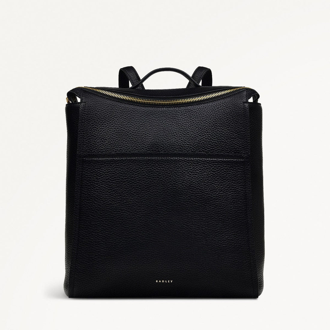OAK STREET/BLACK/MEDIUM ZIPTOP BACKPACK - RUTHERFORD & Co