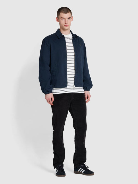 Oakland Regular Fit Organic Cotton T-Shirt In Ecru - RUTHERFORD & Co
