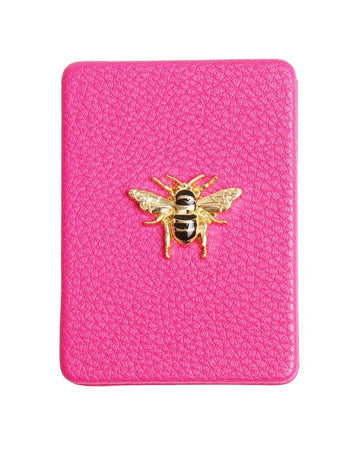 Oblong Compact Mirror/Hot Pink - RUTHERFORD & Co