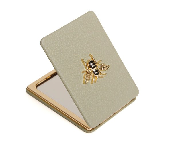 Oblong Compact Mirror/Pistachio - RUTHERFORD & Co