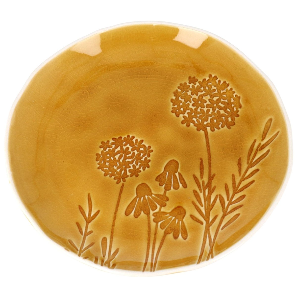 Ochre Meadow Stoneware Side Plate - RUTHERFORD & Co