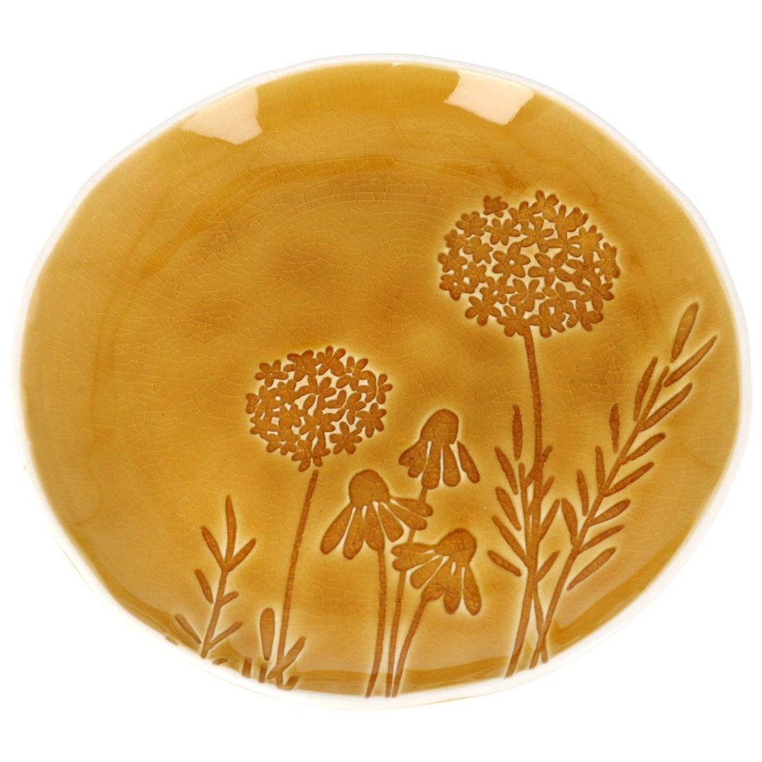 Ochre Meadow Stoneware Side Plate - RUTHERFORD & Co