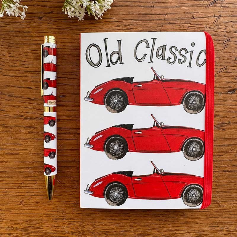 Old Classic Car Small Chunky Notebook - RUTHERFORD & Co