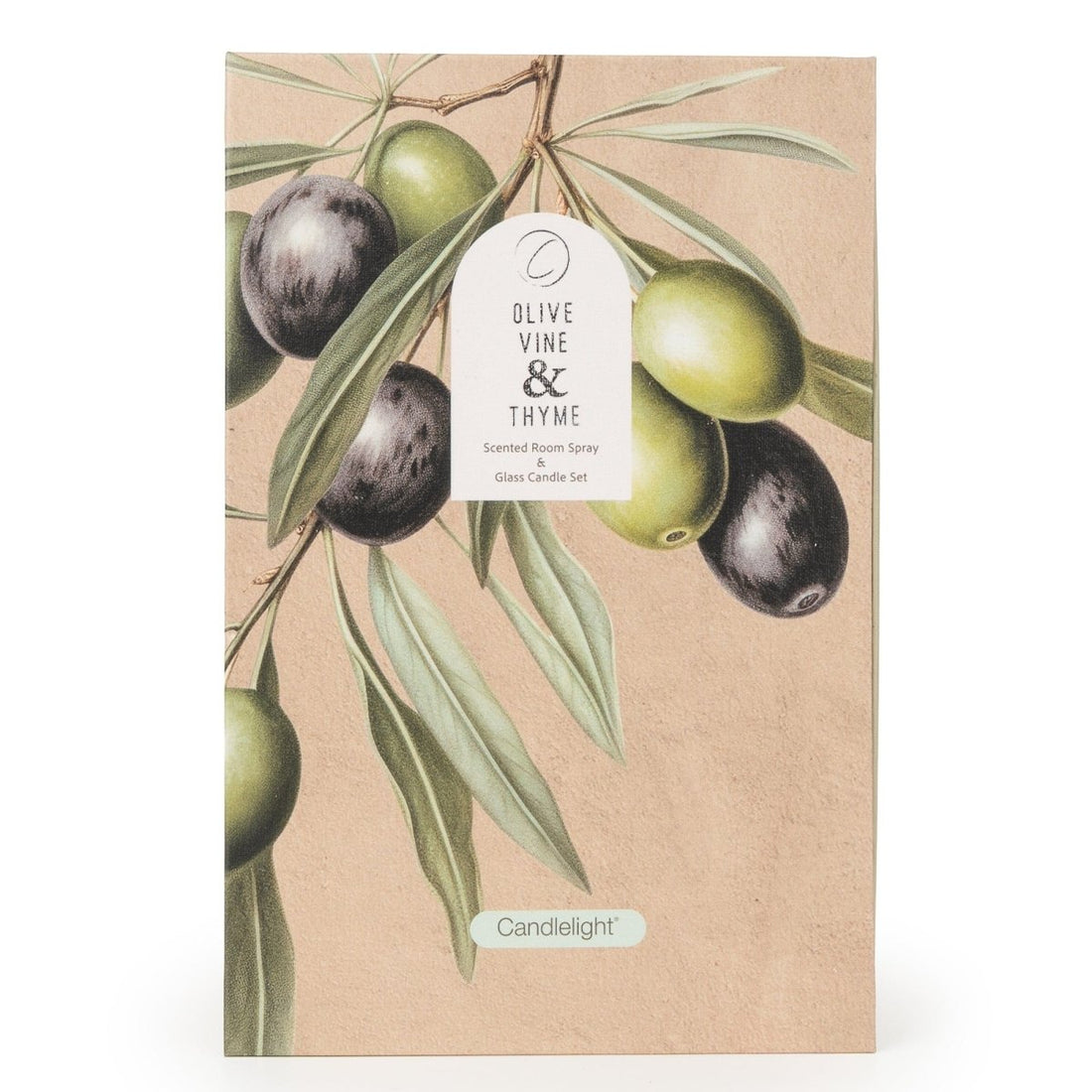 Olive Ivy & Thyme Room Spray & Candle Jar Gift Set - RUTHERFORD & Co