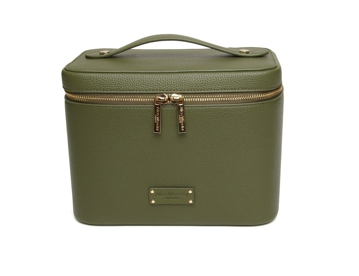 Olive - Kensington Beauty Case - RUTHERFORD & Co
