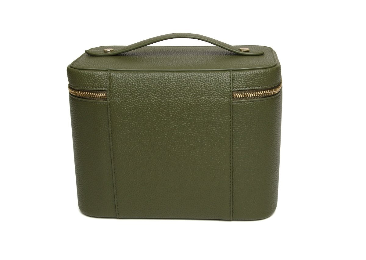 Olive - Kensington Beauty Case - RUTHERFORD & Co
