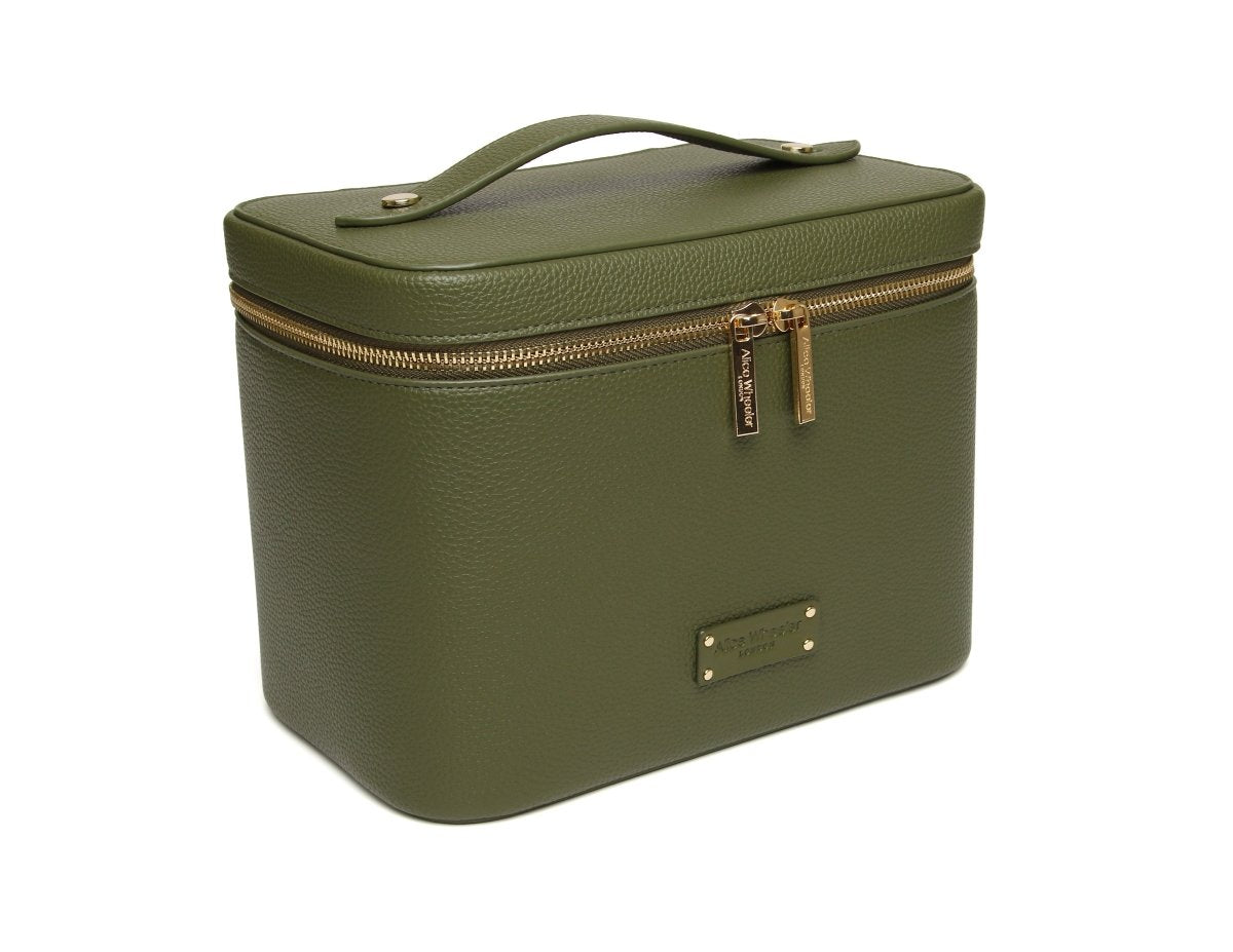 Olive - Kensington Beauty Case - RUTHERFORD & Co