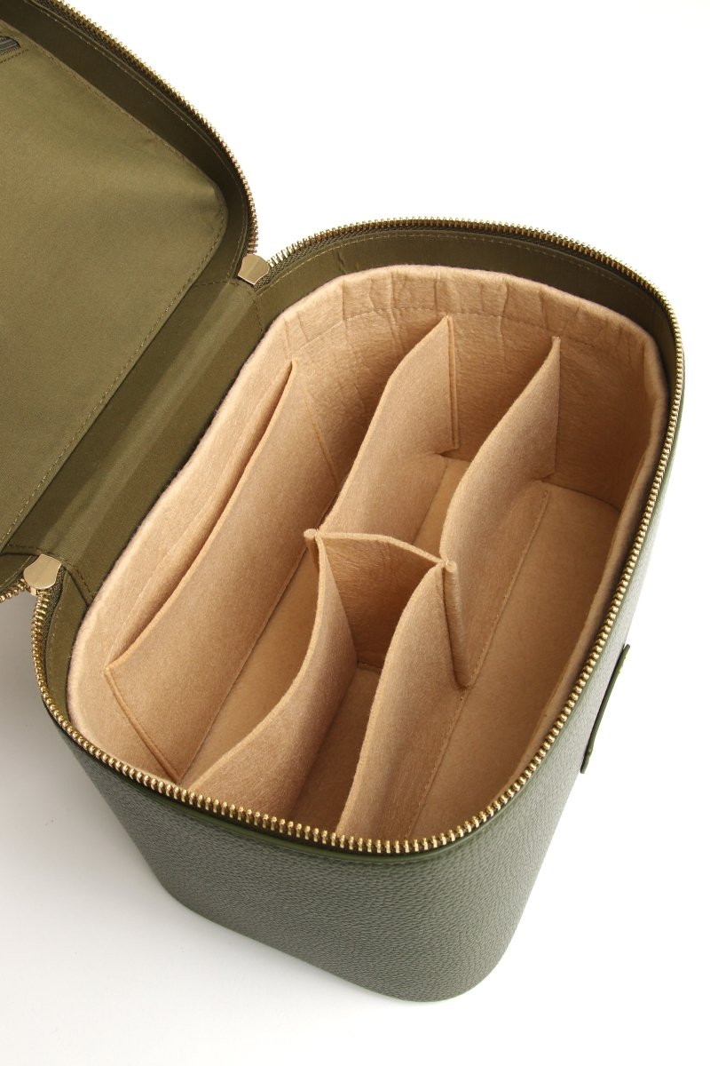 Olive - Kensington Beauty Case - RUTHERFORD & Co
