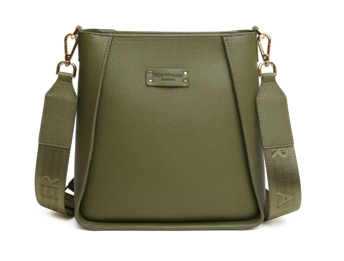 Olive - Kensington Cross Body Bag - RUTHERFORD & Co