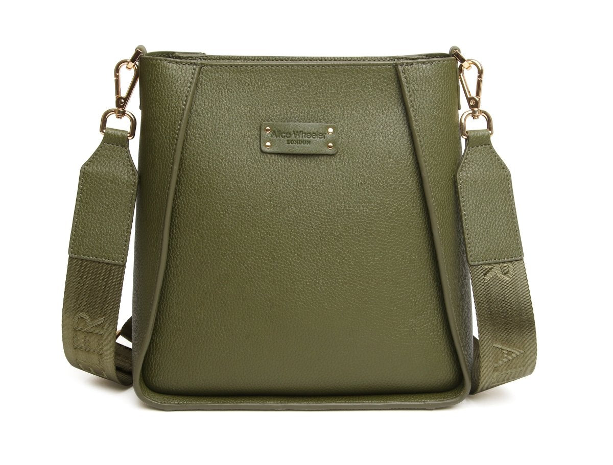 Olive - Kensington Cross Body Bag - RUTHERFORD & Co