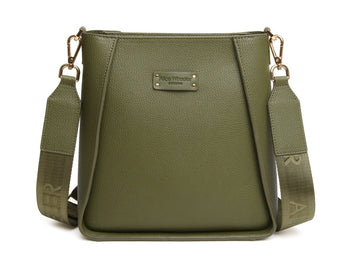Olive - Kensington Cross Body Bag - RUTHERFORD & Co