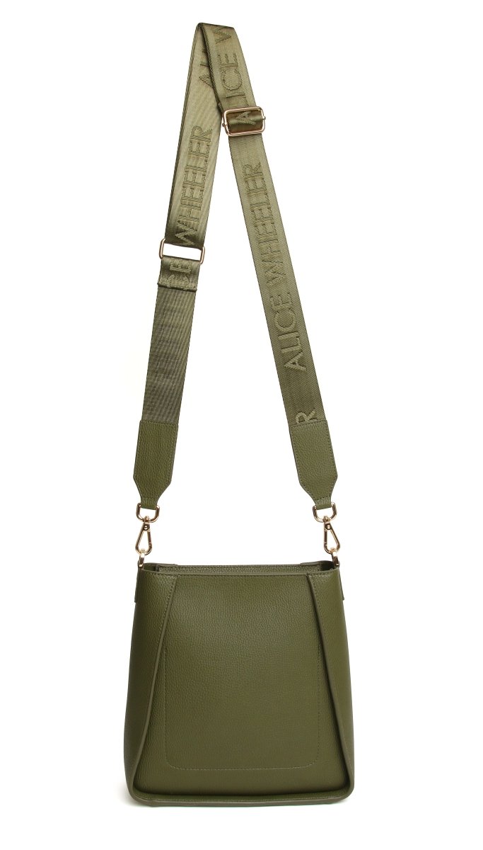 Olive - Kensington Cross Body Bag - RUTHERFORD & Co