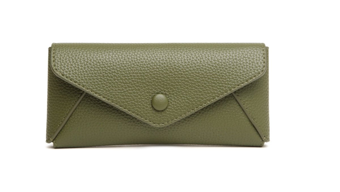 Olive - Kensington Glasses Case - RUTHERFORD & Co