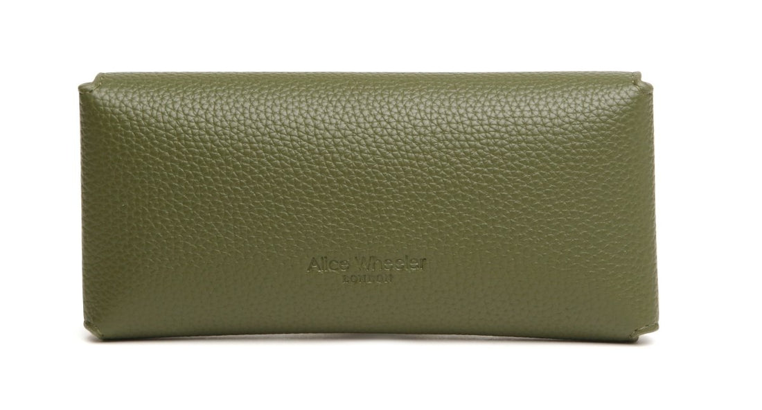 Olive - Kensington Glasses Case - RUTHERFORD & Co