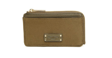 Olive - Kensington Suedette Coin and Card Purse - RUTHERFORD & Co