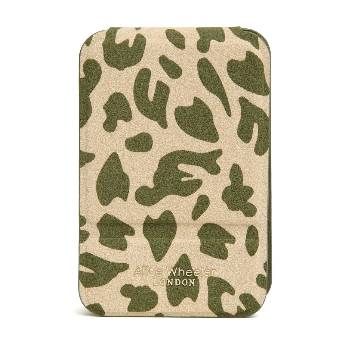 Olive Leopard - Mini Folding Mirror - RUTHERFORD & Co