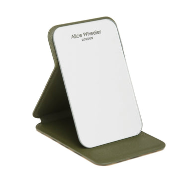 Olive Leopard - Mini Folding Mirror - RUTHERFORD & Co