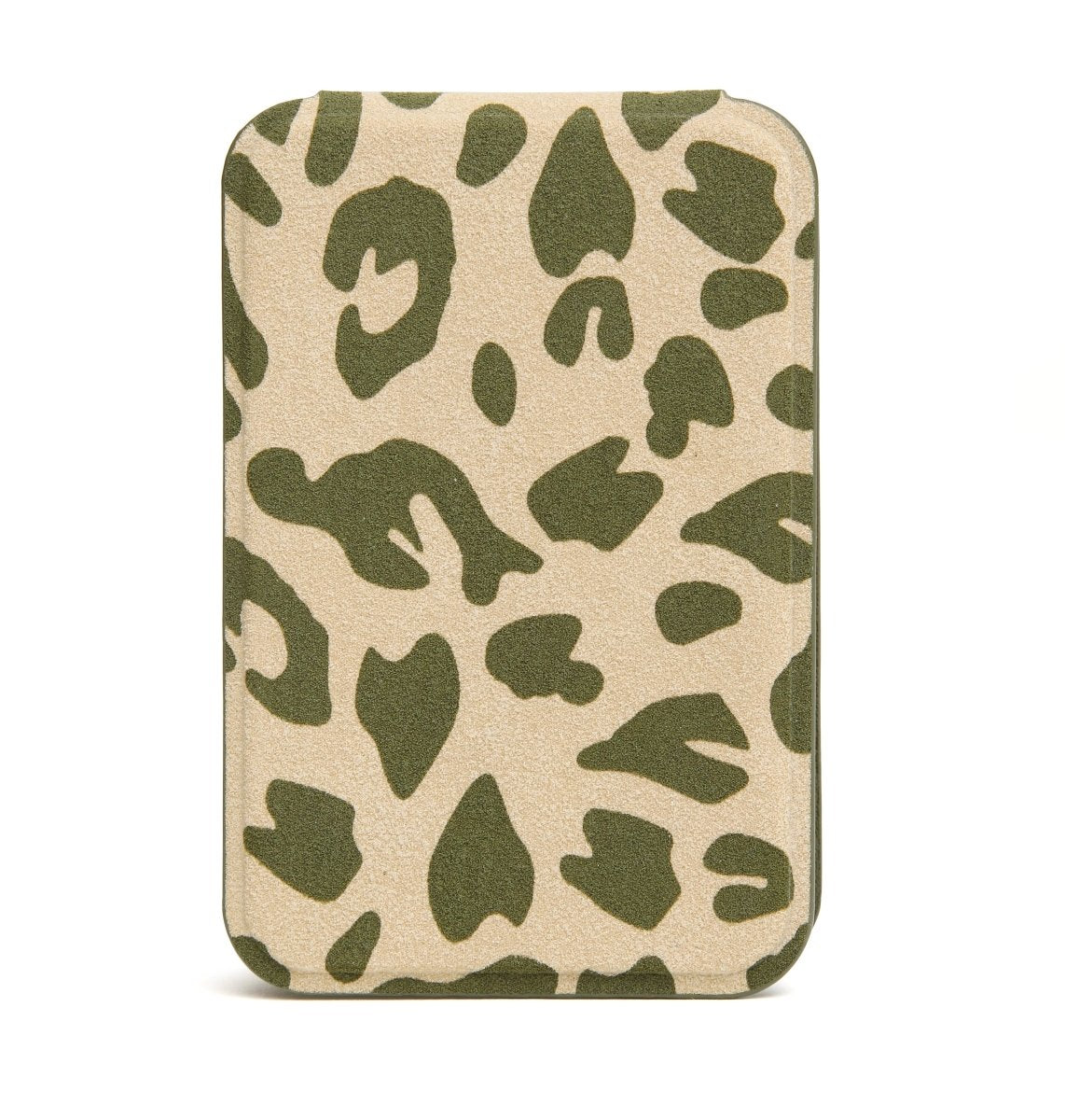 Olive Leopard - Mini Folding Mirror - RUTHERFORD & Co