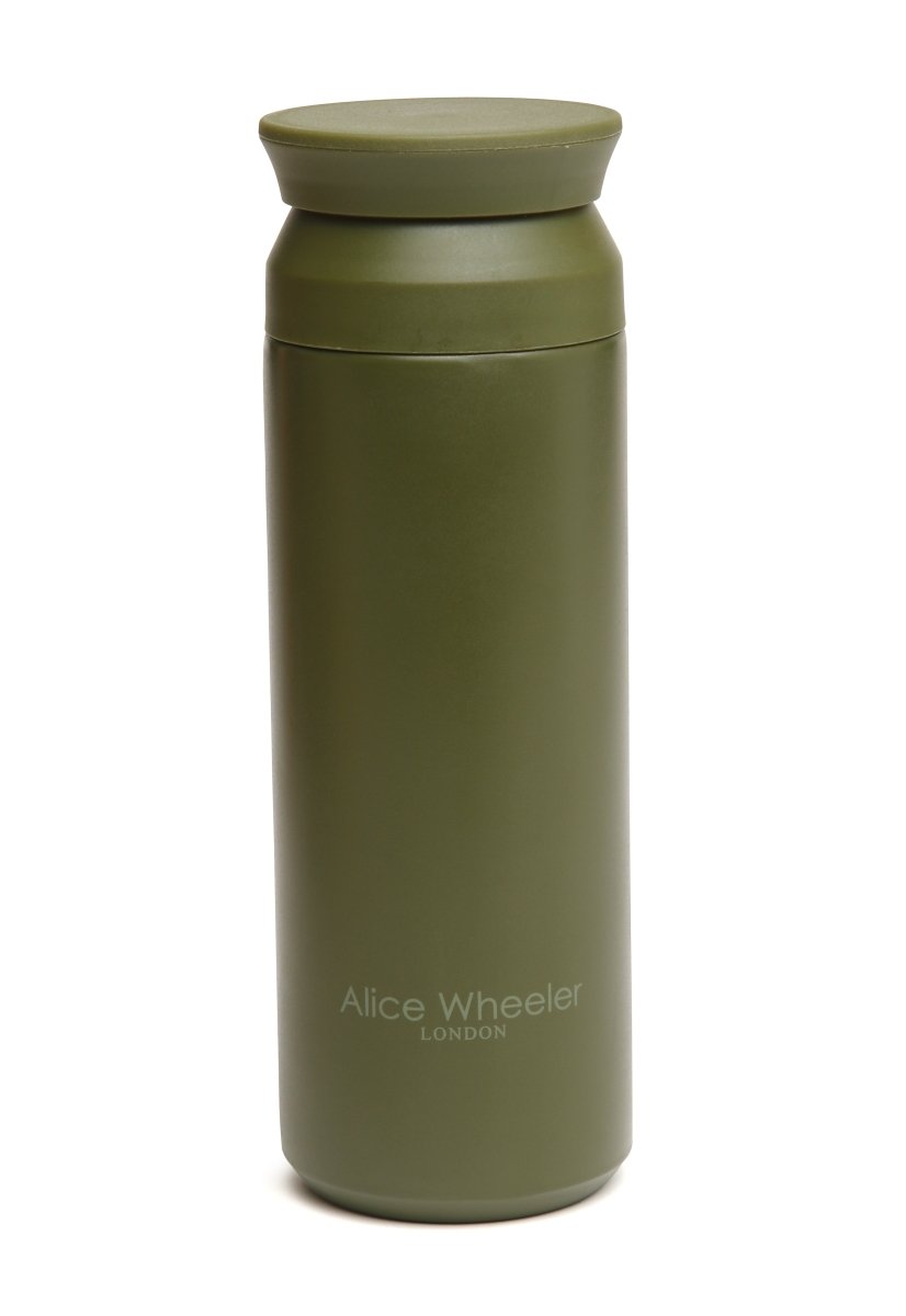 Olive - Metal Water Bottle 500 ml - RUTHERFORD & Co