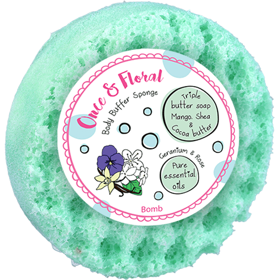 Once & Floral Body Buffer Shower Soap - RUTHERFORD & Co