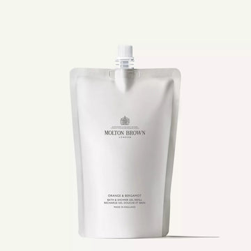 Orange & Bergamot Bath & Shower Gel Refill 400ml - RUTHERFORD & Co