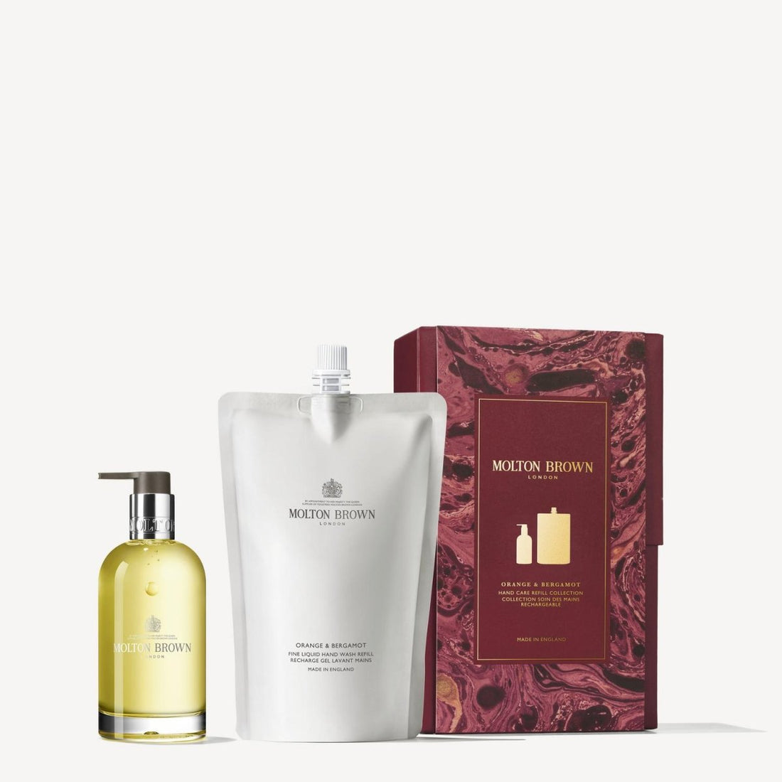 Orange & Bergamot Hand Care Refill Gift Set - RUTHERFORD & Co