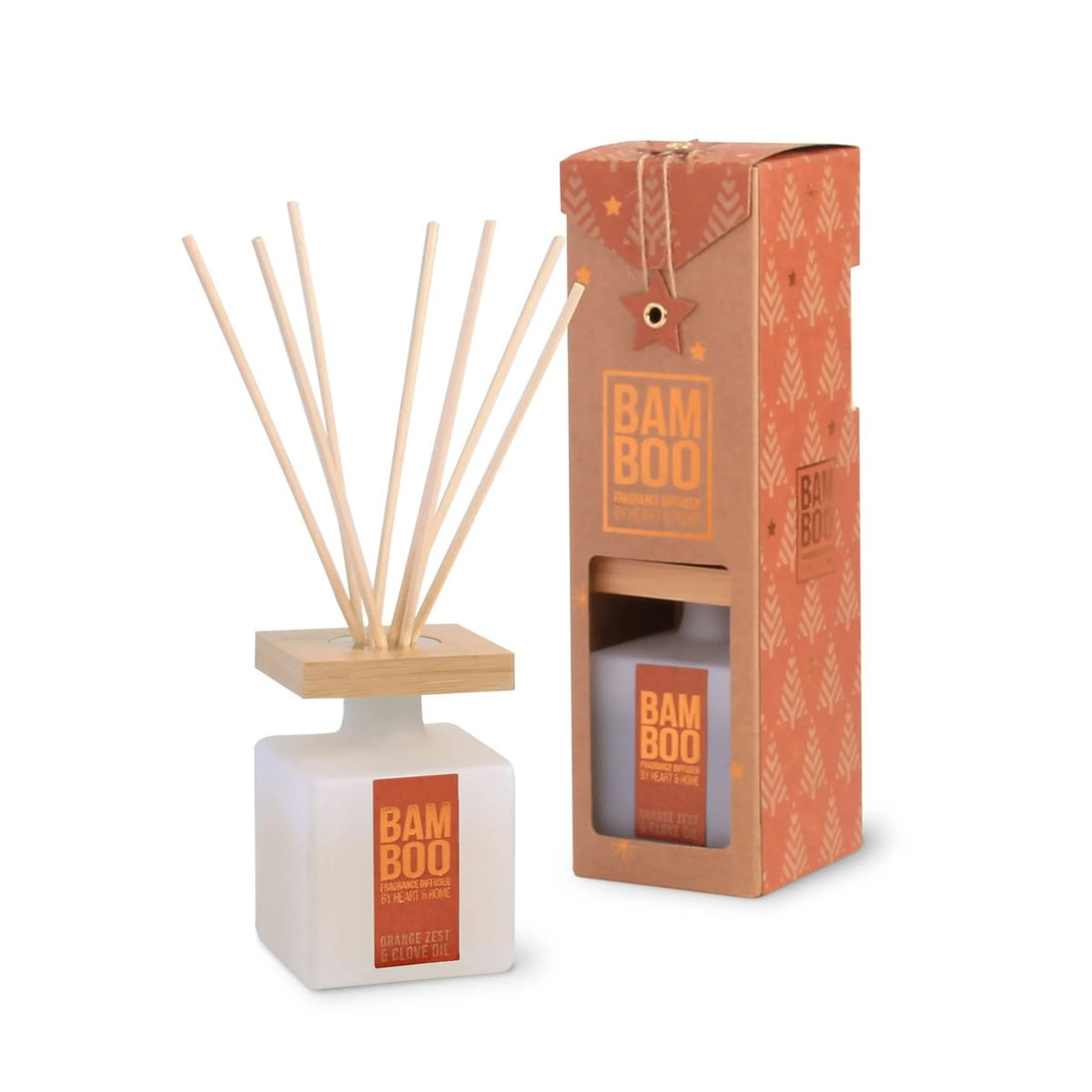 Orange Zest & Clove Oil Bamboo Fragrance Diffuser - RUTHERFORD & Co